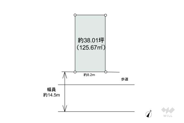 名古屋市南区北内町4丁目 土地:間取り図面