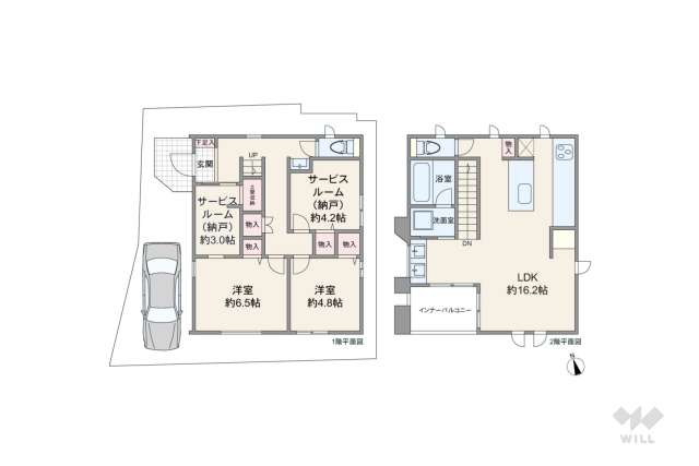 西宮市今津曙町 一戸建て:間取り図面