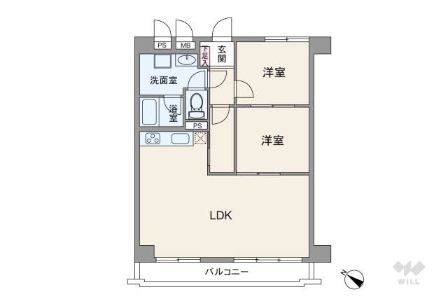 コンド川口:間取り図面