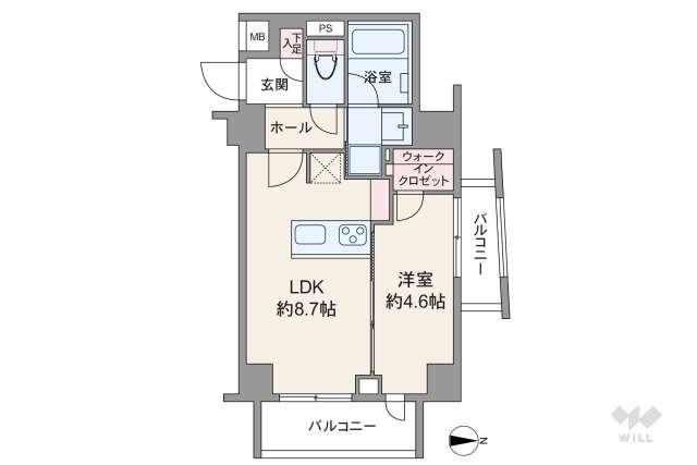 ヴァースクレイシアIDZ下北沢:間取り図面