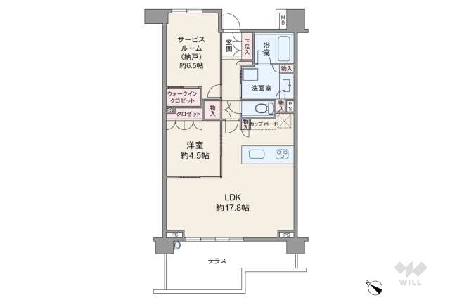 パークホームズ駒沢ザレジデンス:間取り図面