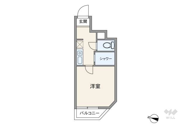 エヴェナール代々木:間取り図面