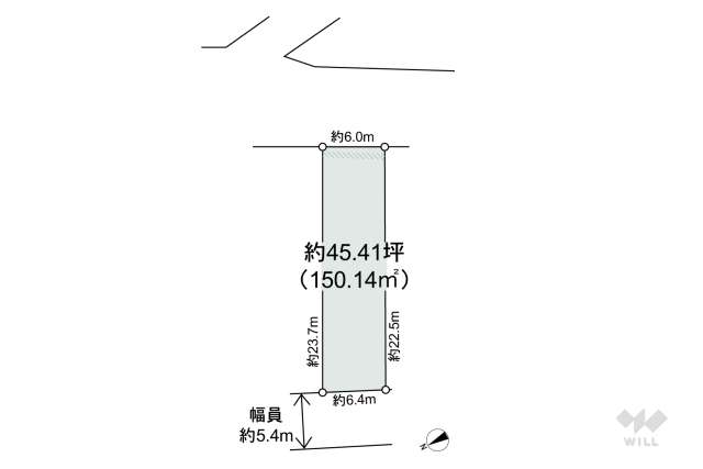 宝塚市仁川高丸2丁目 土地:間取り図面
