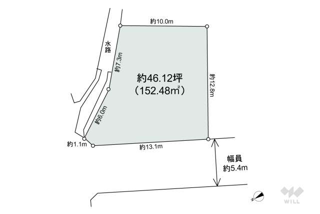 宝塚市仁川高丸2丁目 土地:間取り図面