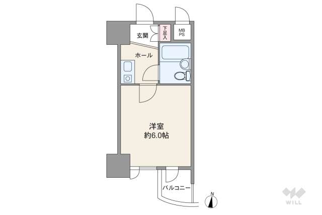 ライオンズマンション丸の内第5:間取り図面