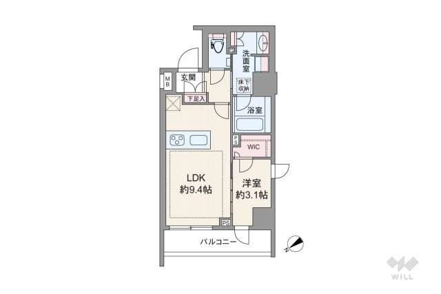 ルジェンテ早稲田:間取り図面