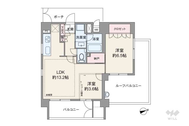 プレミスト神楽坂:間取り図面