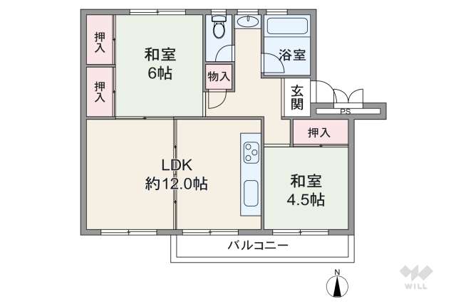 852947Rの間取り図
