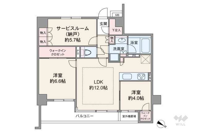 プレシス三軒茶屋:間取り図面