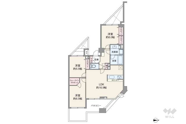D'グランセ駒沢大学:間取り図面