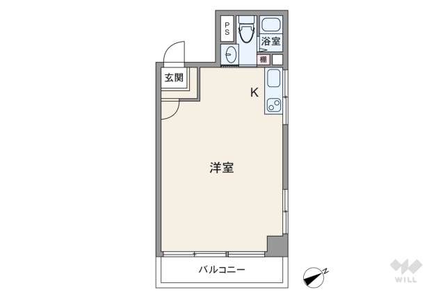 初台富士ハイライズ:間取り図面