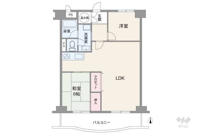 パールマンション金山:間取り図面