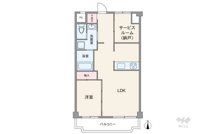 レジェンド五反田:間取り図面