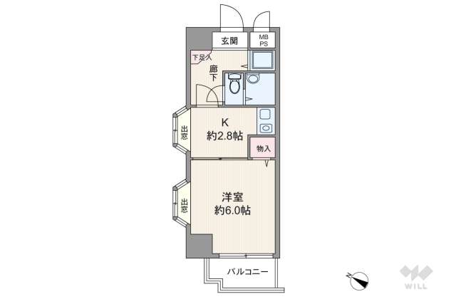 ライオンズマンション川口第11:間取り図面