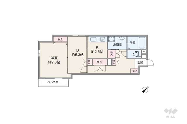 LINX NARIMASU:間取り図面