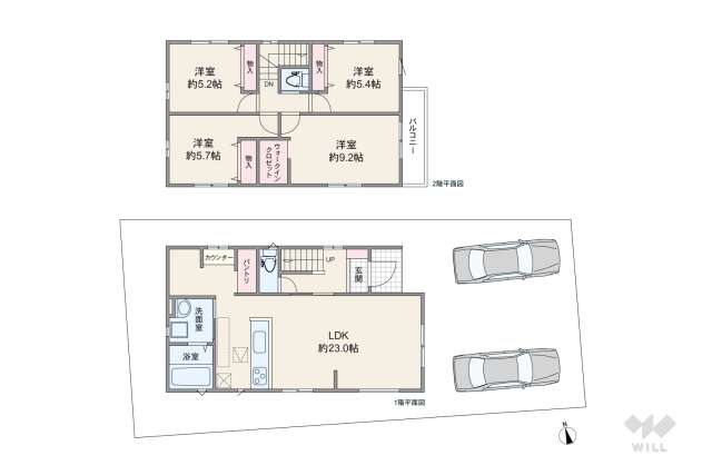 名古屋市天白区土原1丁目 一戸建て:間取り図面