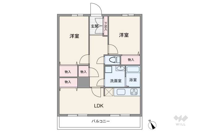 オリエント・グリーンハイツ澄池:間取り図面