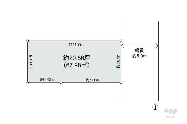 大田区南馬込3丁目 土地:間取り図面