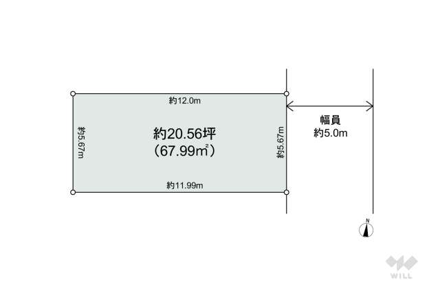大田区南馬込3丁目 土地:間取り図面