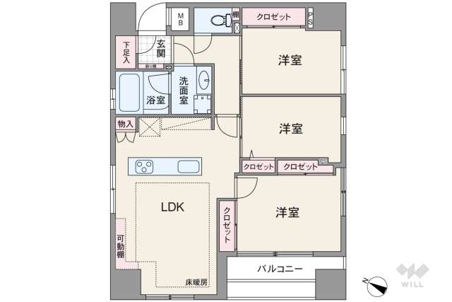 ダイアパレスシェルトワレ目黒:間取り図面