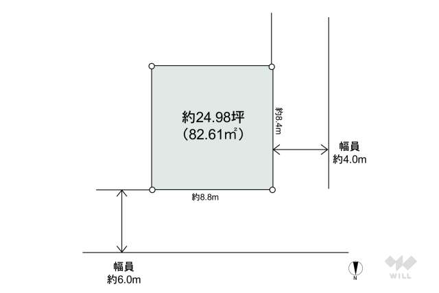大阪市淀川区西三国1丁目 土地:間取り図面