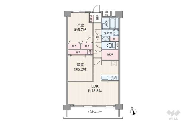 ドルミ東品川:間取り図面