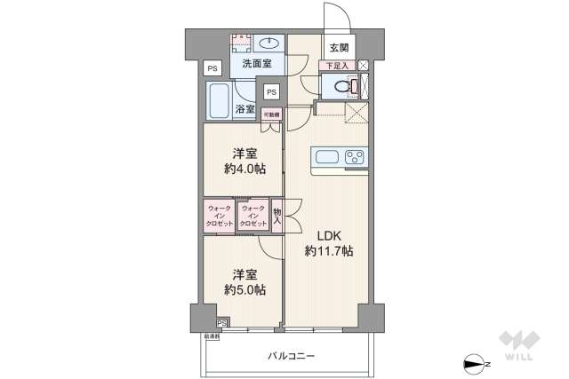 シャンボール三軒茶屋:間取り図面