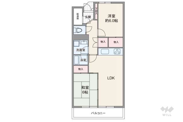 代万町ハウス:間取り図面