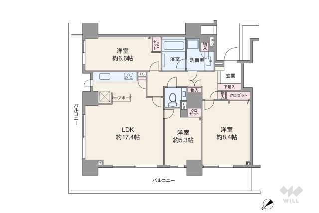 アイマークタワー:間取り図面