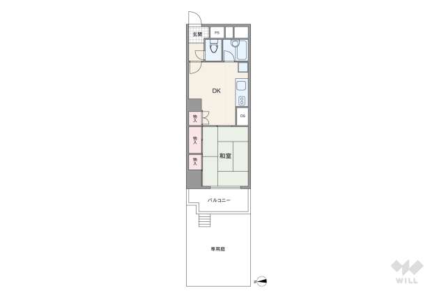 ニューハイツ大森:間取り図面