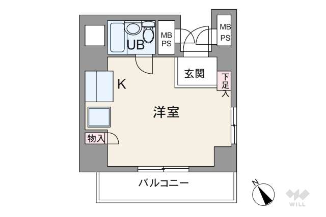 スカイコート浅草第3:間取り図面
