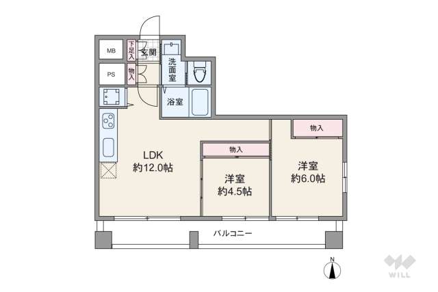 お花茶屋ダイヤモンドマンション:間取り図面