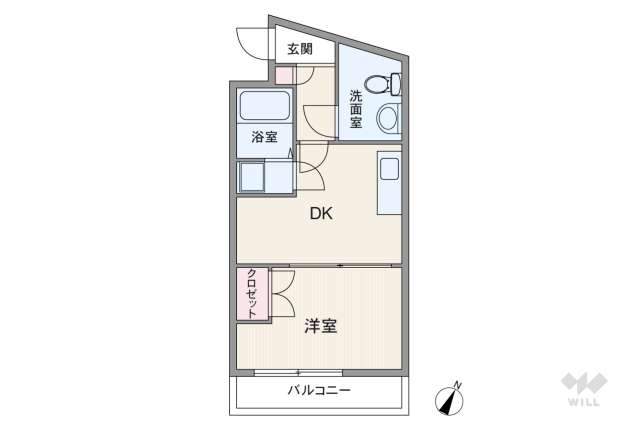 アルカンシェール三軒茶屋:間取り図面