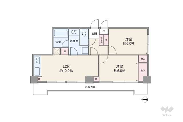 西六郷ダイヤモンドマンション:間取り図面