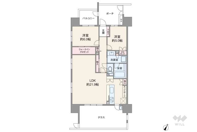 ファミリアーレ矢田レジデンス:間取り図面