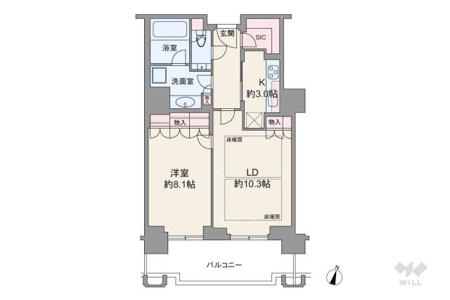 グランフロント大阪オーナーズタワー:間取り図面