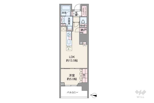 パークシティ高田馬場:間取り図面