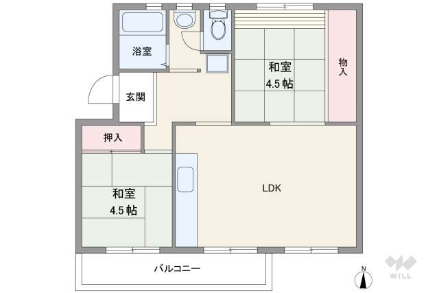 861897Rの間取り図