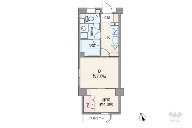 ファミール南青山ブランカ:間取り図面