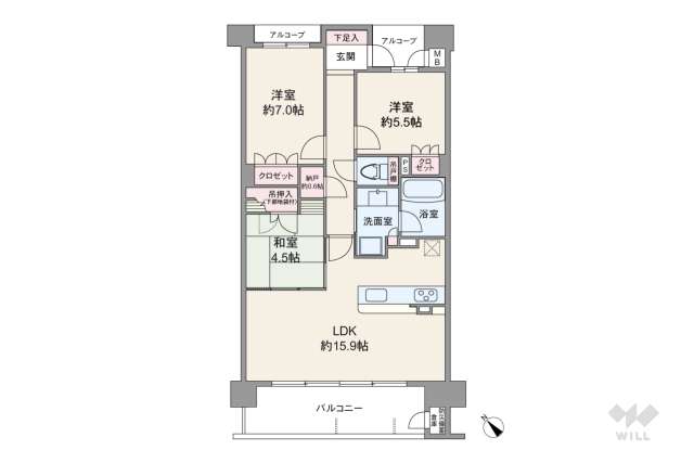 862927Rの間取り図