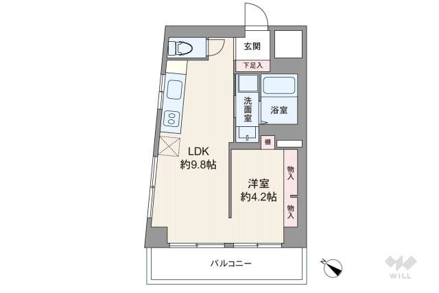 パール馬込:間取り図面