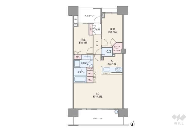 クラッシィハウス世田谷公園:間取り図面