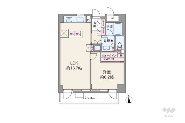 グランドメゾン麻布一の橋:間取り図面