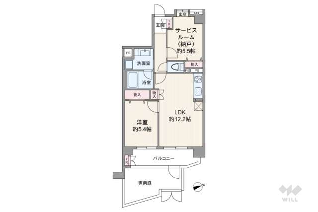レーベンハイム東武練馬:間取り図面