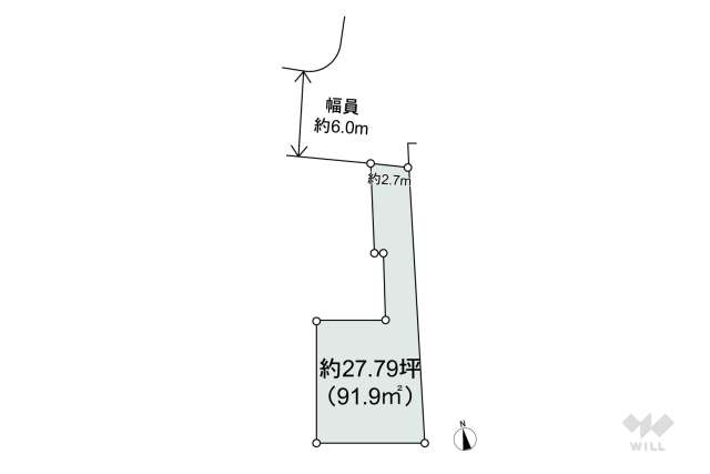 世田谷区給田5丁目 土地:間取り図面