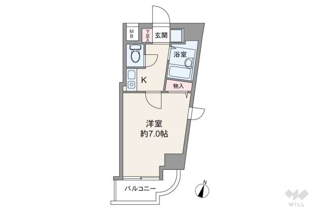 ヴェルステージ高田馬場:間取り図面