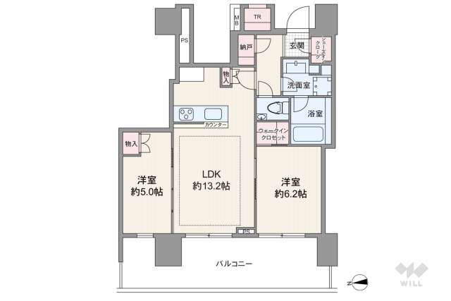 ブリリアタワー池袋:間取り図面