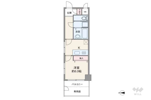 エンゼルハイム大鳥居:間取り図面