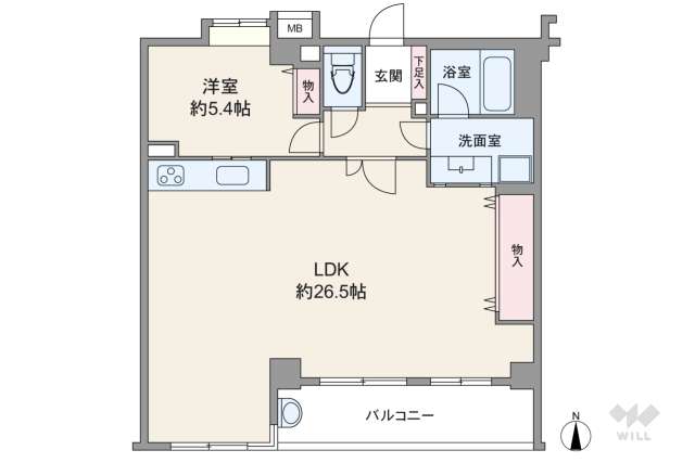 ランドステージ世田谷ガーデンズ:間取り図面