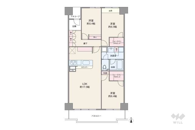 成増ハウス:間取り図面